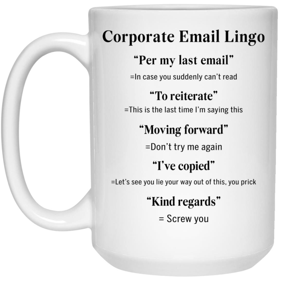 corporate email lingo translator